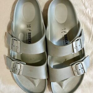 Birkenstock Silver Sandals